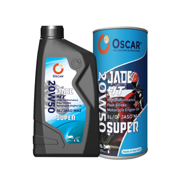 Oscar Jade 4T Super SAE 20W50 API SL JASO MA/MA 2