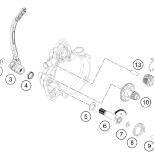 PERNO M5X16 TORX 50 SX 09-16