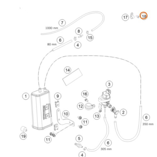 PERNO M4X8 CABEZA DIN