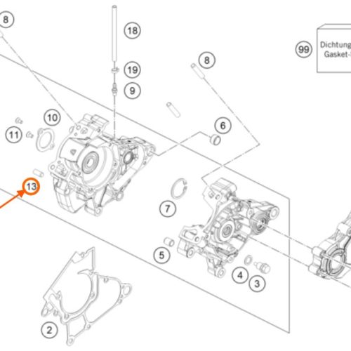 BUJE DE BLOCK 50 SX 09-16