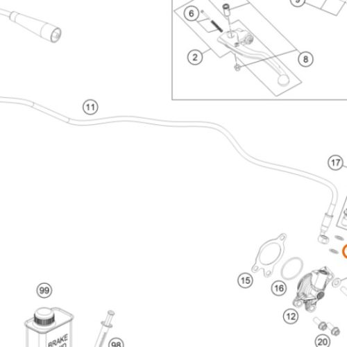 ARANDELA DE COBRE 8MM