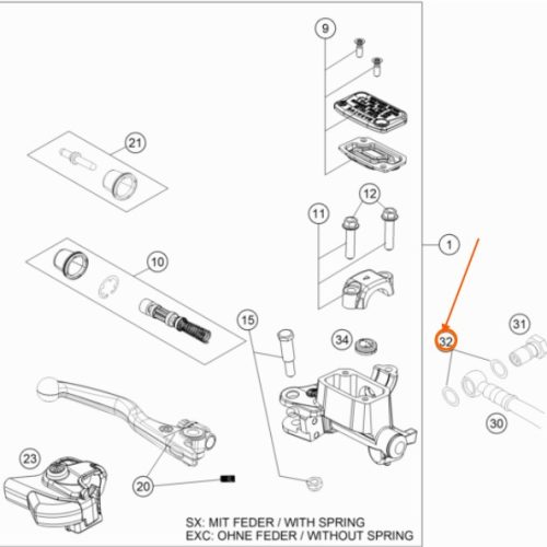 ARANDELA DE COBRE DE SANGRERO DE 790-1290