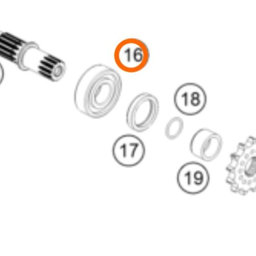 RODILLO 6204 JR2 C4