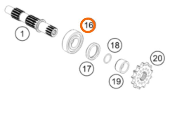 RODILLO 6204 JR2 C4