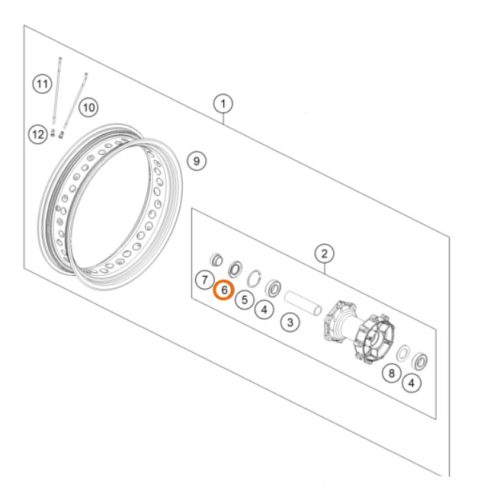 RETEN DE RUEDA POSTERIOR 950-1190 03-16