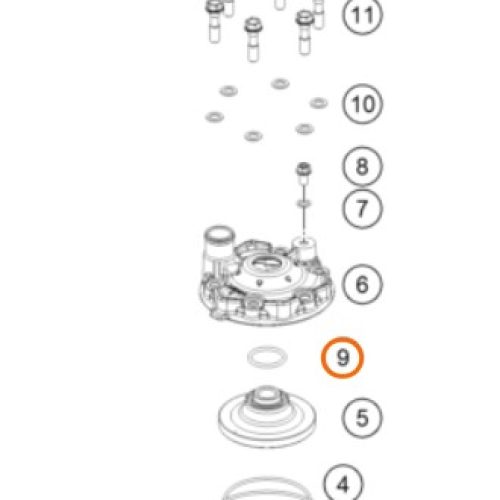 O RING DE CABEZOTE 85 SX 18-19 07702300251