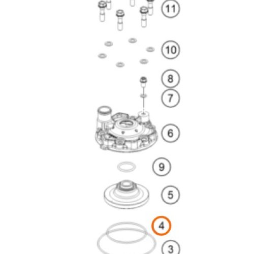 O RING DE CABEZOTE 150 SX 16-19 0770640200