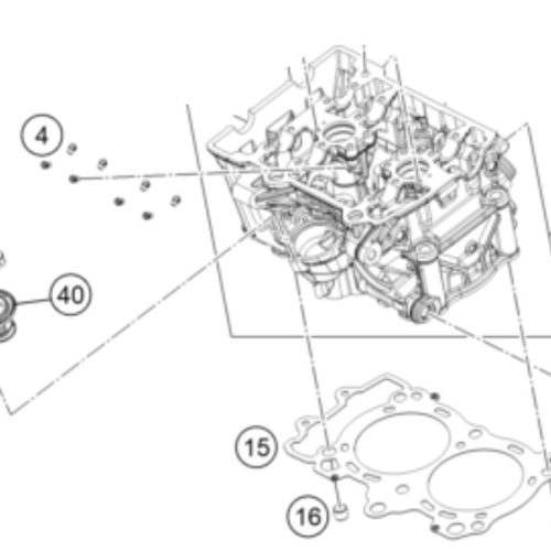 PERNO TAPON M12 DE BALANCINES 4T