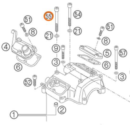 PERNO DE EJE BALANCIN 625/640 LC4 04-07