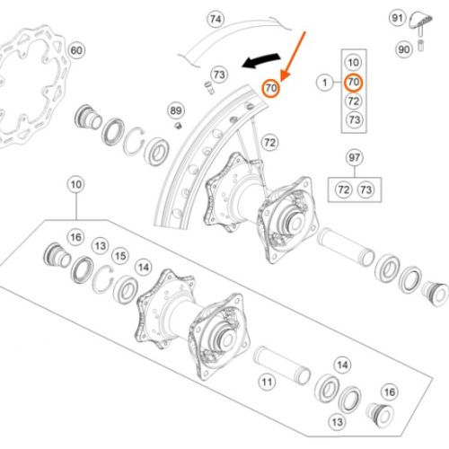 ARO POSTERIOR 14 85 SX 2020