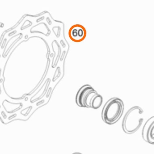 DISCO DE FRENO POS 85 SX 17-20