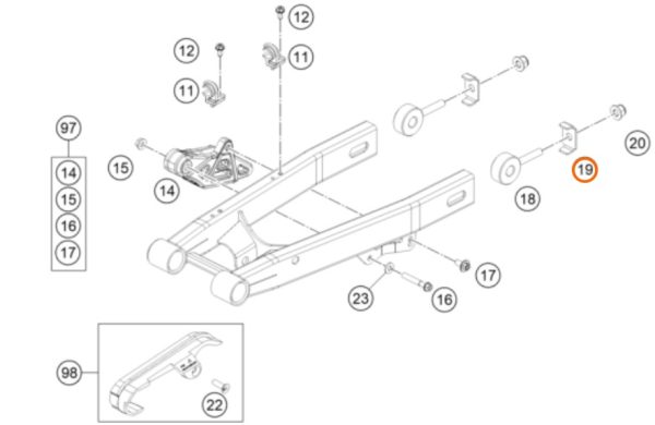 SOPORTE DE CALIBRADOR 50
