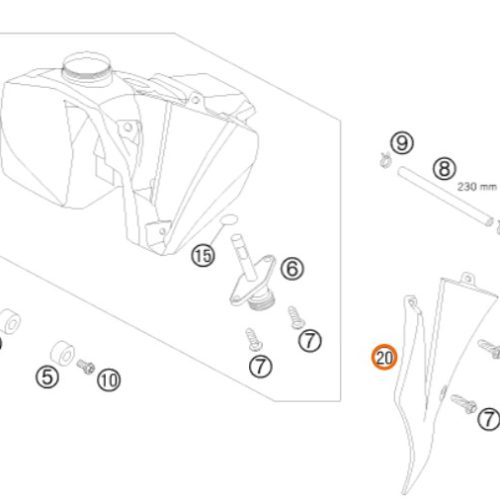 SPOILER DERECHO 50 LC