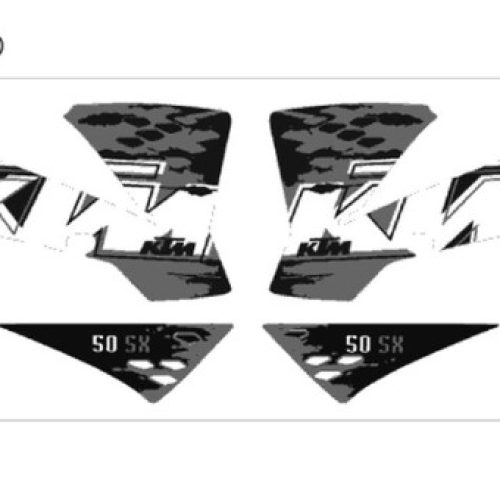 ADHESIVO DE SPOILER 50 SX 2008