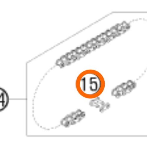 SEGURO DE CADENA 50 SX 02-22