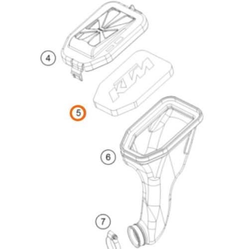FILTRO DE AIRE 2T 50 SX 09-18