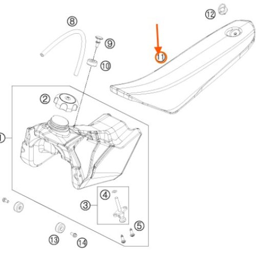 ASIENTO 50 SX 09-15