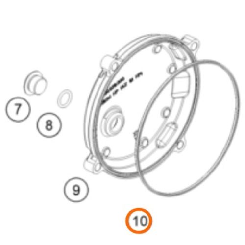 EMPAQUE DE TAPA DE EMBRAGUE 50 SX 09-18