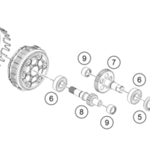PIÑON MOTRIZ 11T 50 SX 09-23