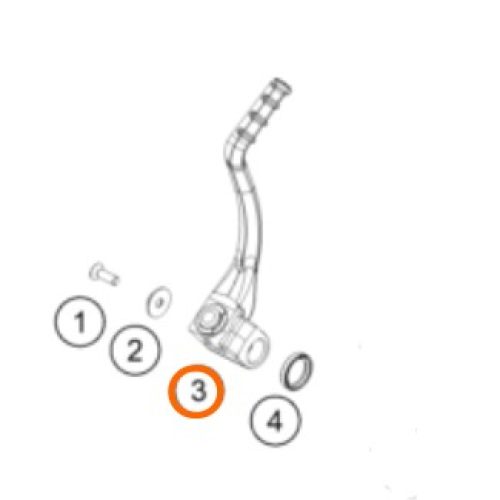 PATA DE ARRANQUE 50 SX 09-15