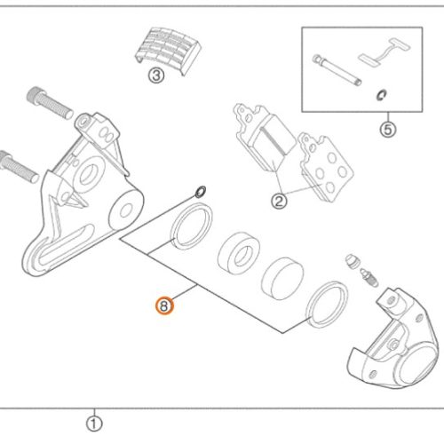 KIT DE REPARACION BOMBA DE FRENO