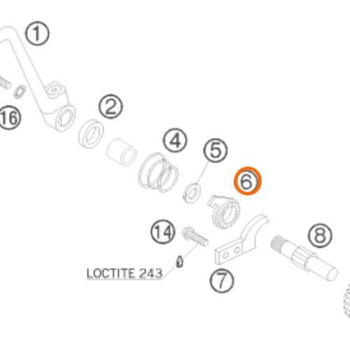 PIÑON DE ARRANQUE 60/65