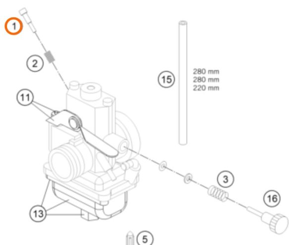 AGUJA DE AIRE MIKUNI - Image 2