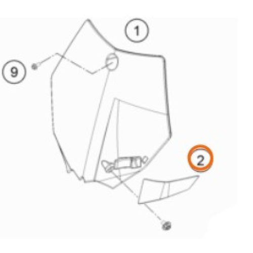 GUIA DE CAÑERIA FRENO DELANTERO