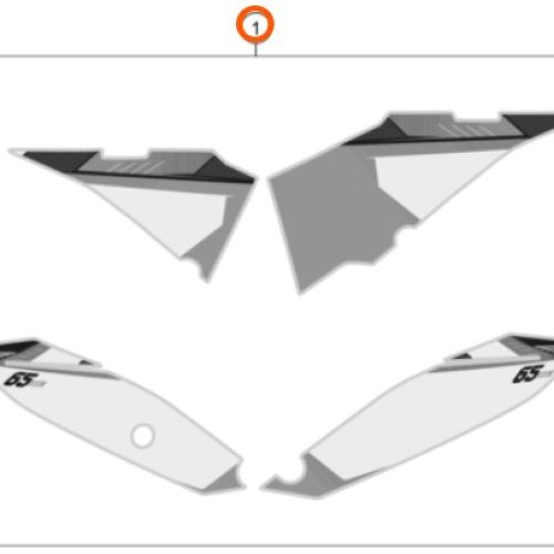 KIT DE ADHESIVOS 65 SX 15