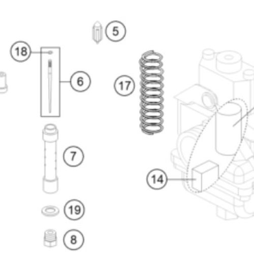 VALVULA DE ACELERACION MIKUNI 65 SX 09-19