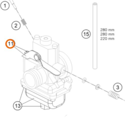 ESTRANGULADOR 65 SX 09-23
