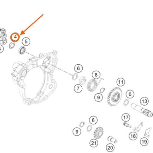 ARANDELA ESPACIADORA PATA