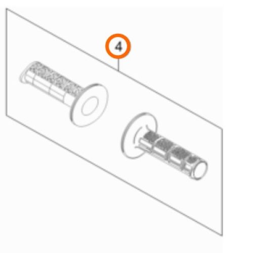 KIT DE MANUBRIOS 50/65 SX 19-20