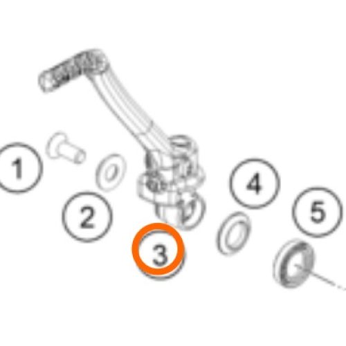 PATA DE ARRANQUE 65 SX 16-17