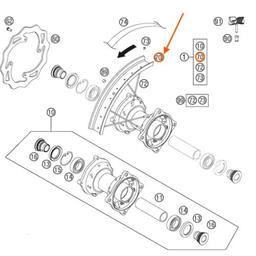 ARO POSTERIOR 16 85 SX 03-14