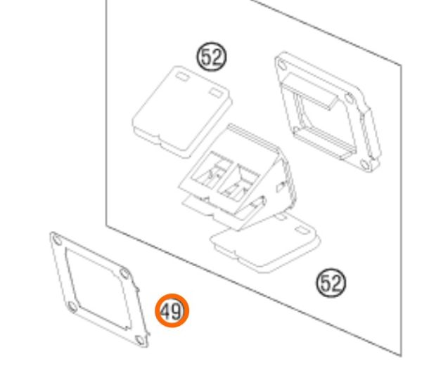 EMPAQUE DE CAJA DE LAMINAS 85 SX 03-15