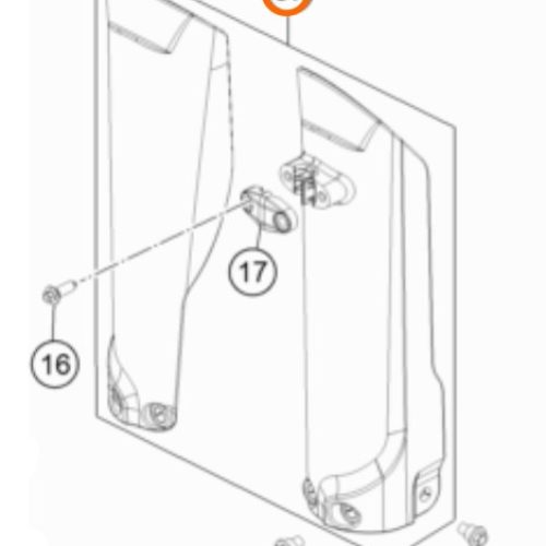 CAÑAS DE SUSPENSION 85 SX 18-19