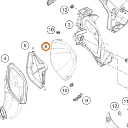 FILTRO DE AIRE 2T 85 SX 18-20