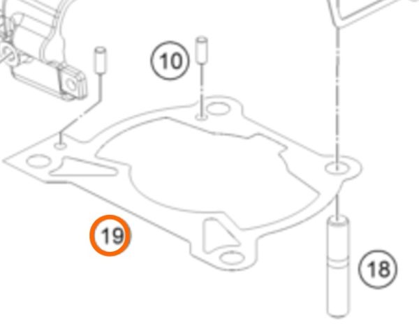 EMPAQUE DE BASE DE CILINDRO 2T 85 SX 18-19