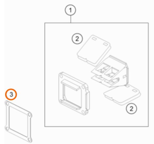 EMPAQUE DE CAJA DE LAMINAS 85 SX 18-21