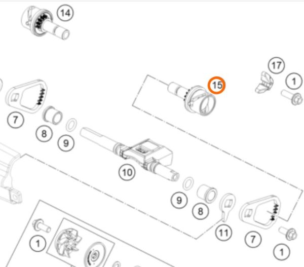 CONTROL DE VALVULA IZQ 85 SX 18-20