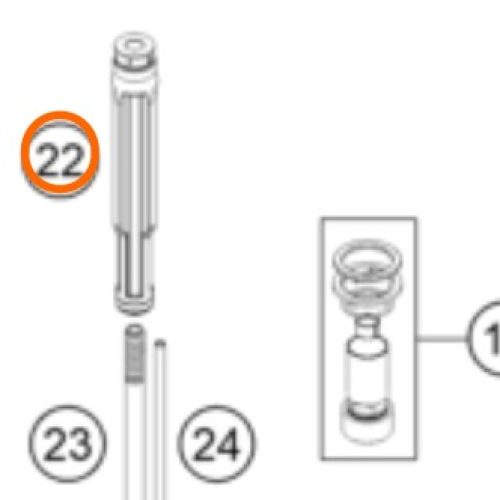 TOPE DE VARILLA SUSPENSION