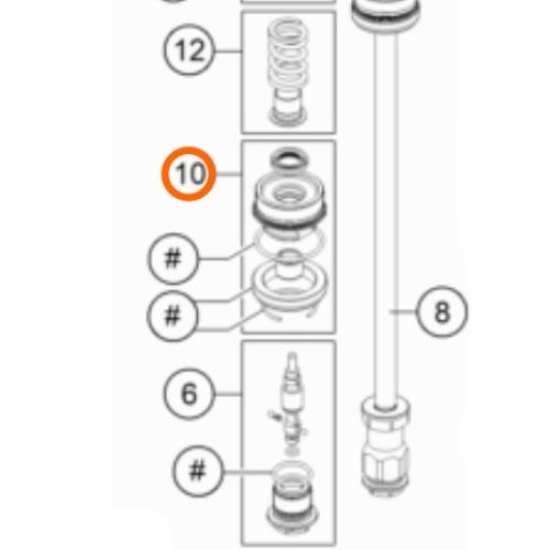 KIT DE BUJES Y RETENES DE SUSPENSON SX 16-18