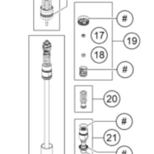 PERNO DE AJUSTE DE SUSPENSION SX 16-20