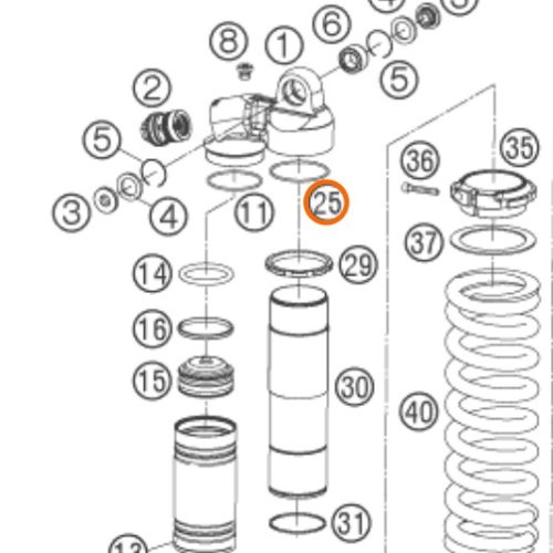 O RING 52X2 50180097