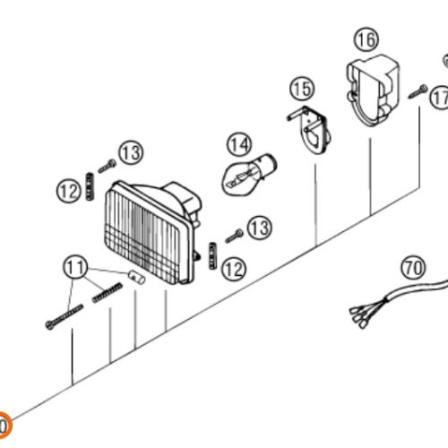 FARO DELANTERO EXC 94-04