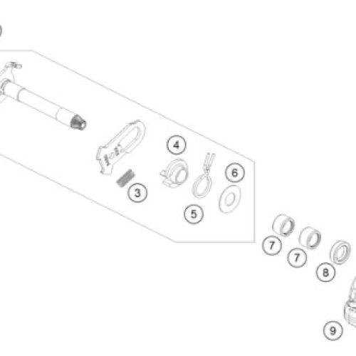 ARANDELA DE PATA DE CAMBIOS