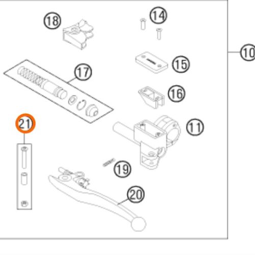 KIT DE MANIGUETA DE EMBRAGUE