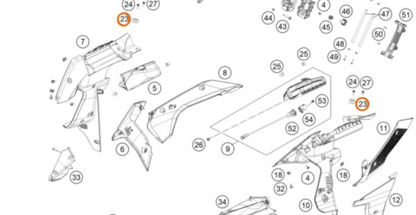 CAUCHO SOPORTE DE TANQUE SX/EXC 01-20