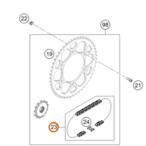 CADENA 125-450 MX 02-20